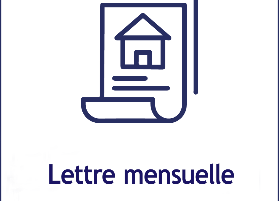 Lettre mensuelle septembre 2026